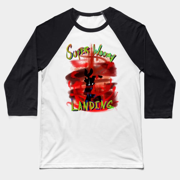 Super Landing Baseball T-Shirt by Rage